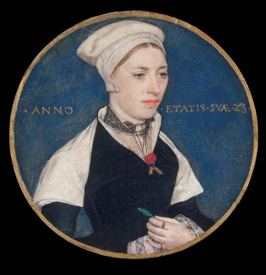 Hans holbein the younger Jane Small, oil painting image